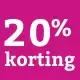 20% korting