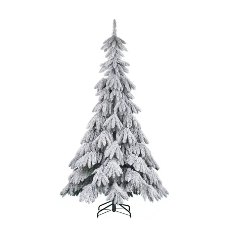 Breithorn Frost kunstkerstboom | Groen met sneeuw | H230cm - afbeelding 1