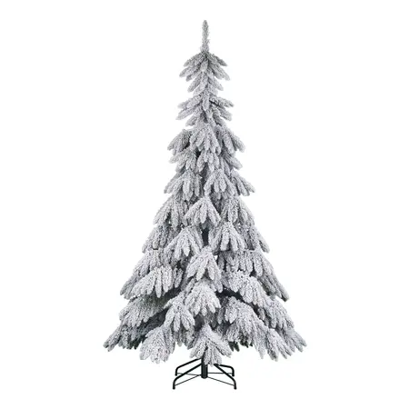 Breithorn Frost kunstkerstboom | Groen met sneeuw | H260 cm - afbeelding 1