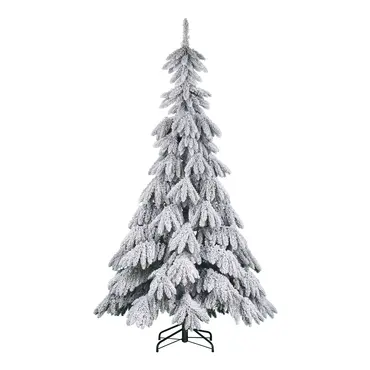 Breithorn Frost kunstkerstboom | Groen met sneeuw | H260 cm - afbeelding 1