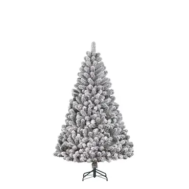 Charlton Frost kunstkerstboom | Groen met sneeuw | H185 cm