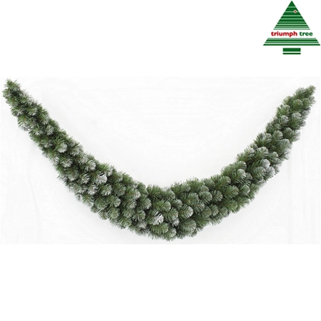 Colorado kerstguirlande | groen met sneeuw details| L180 cm