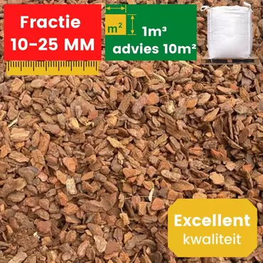 Franse Boomschors Excellent 10-25mm 1m3 bestellen?
